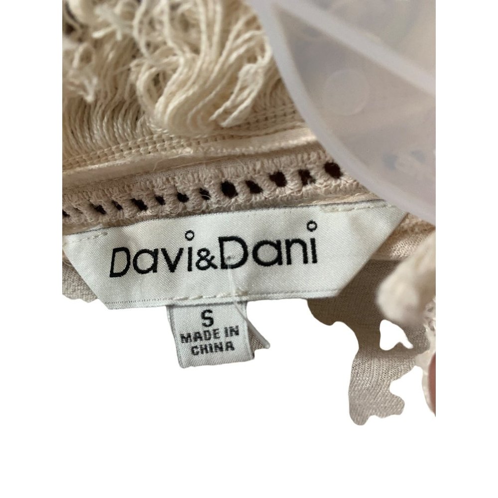 Davi And Dani Womens Size Small Open Front Cardig… - image 2